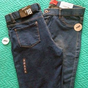 NWT Girls Arizona 12 Plus Jeggings